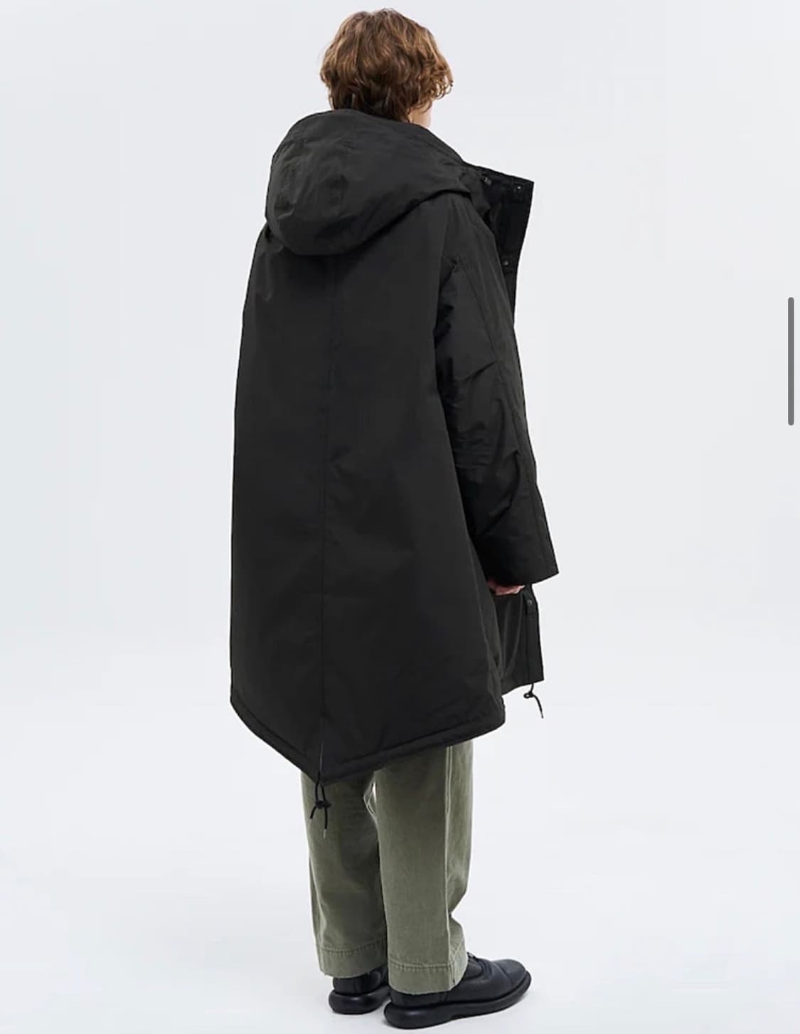 (새상품급) 25FW 나나미카 고어텍스 다운 롱패딩 블랙 M 상품이미지3