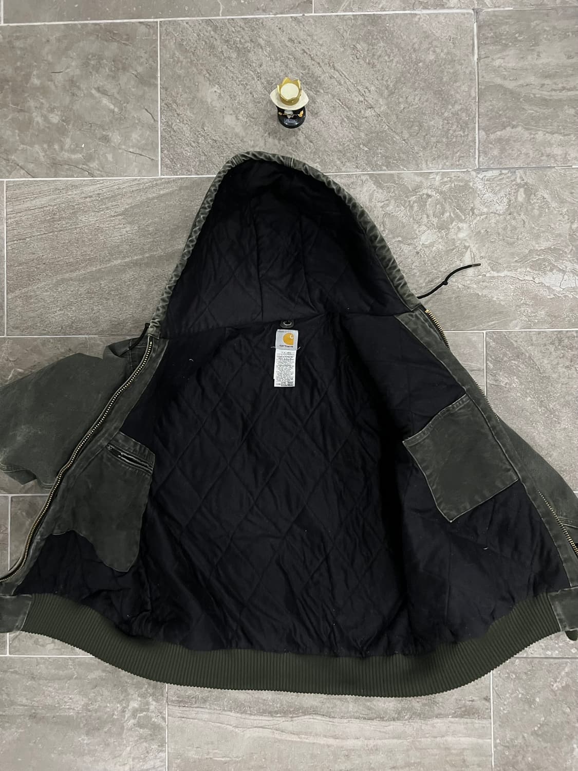 (L) 칼하트 덕 액티브 후드자켓 J130 MOS 모스그린 상품이미지3