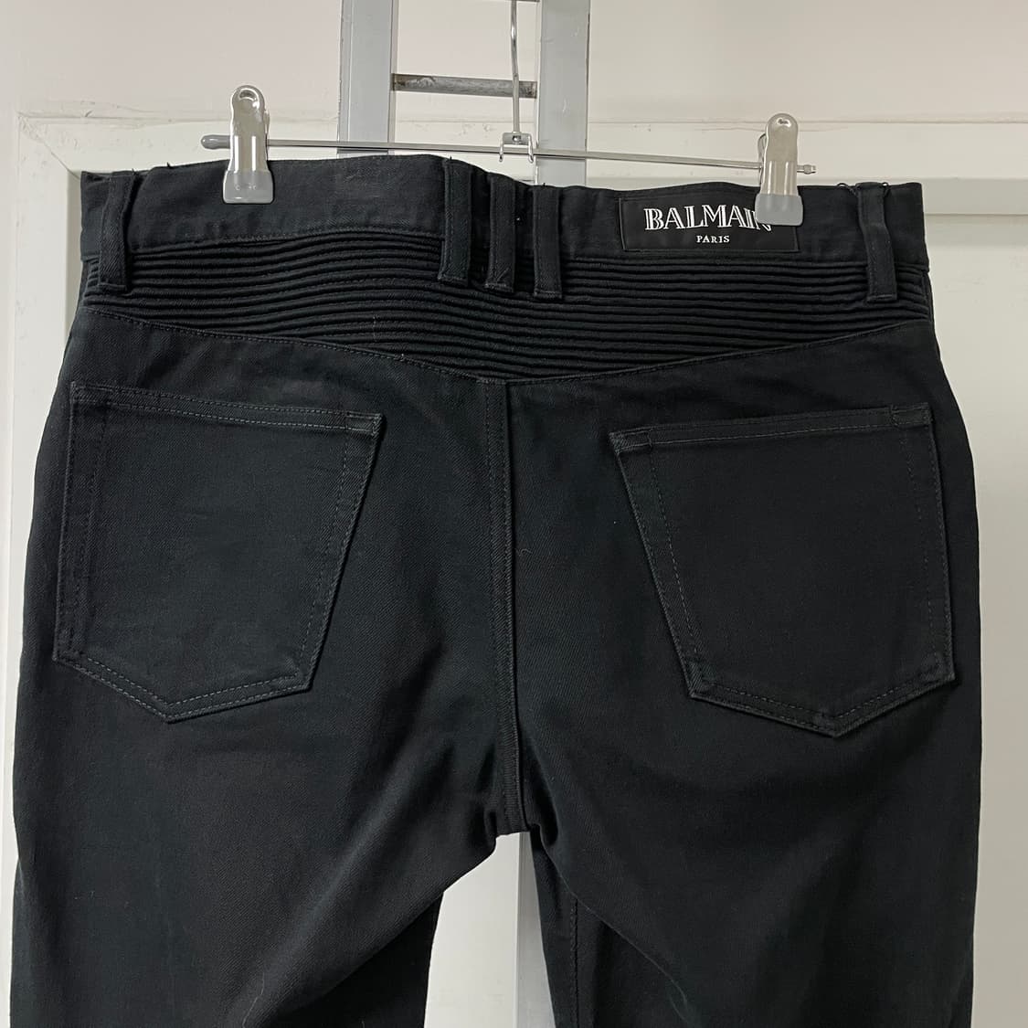 발망 바이커 팬츠 블랙 32 상품이미지6