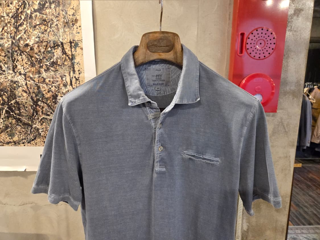 헨리코튼 가먼트다이 PK 티셔츠 상품이미지5