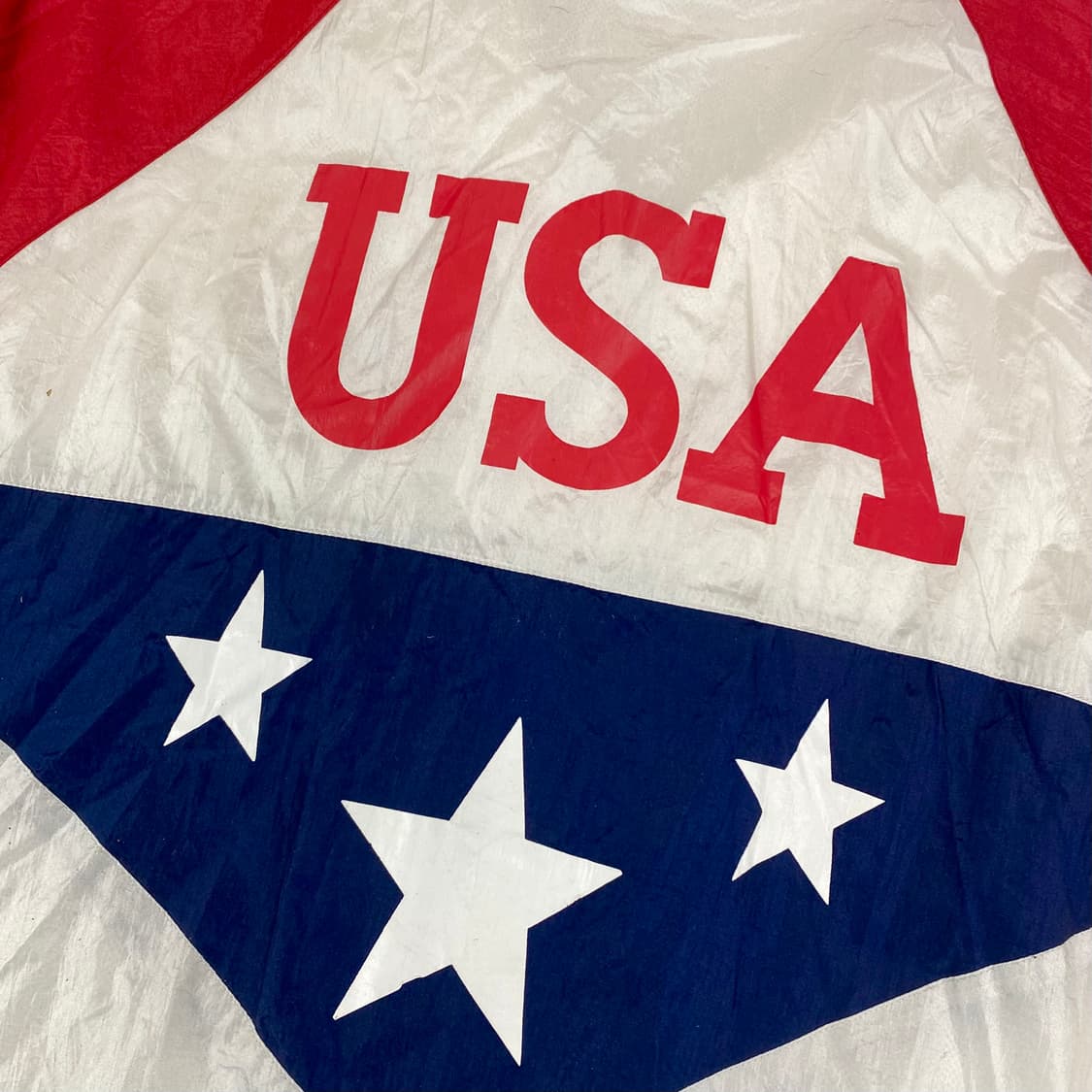 1984 La 올림픽 선수 지급용 나일론 트랙 자켓  상품이미지5