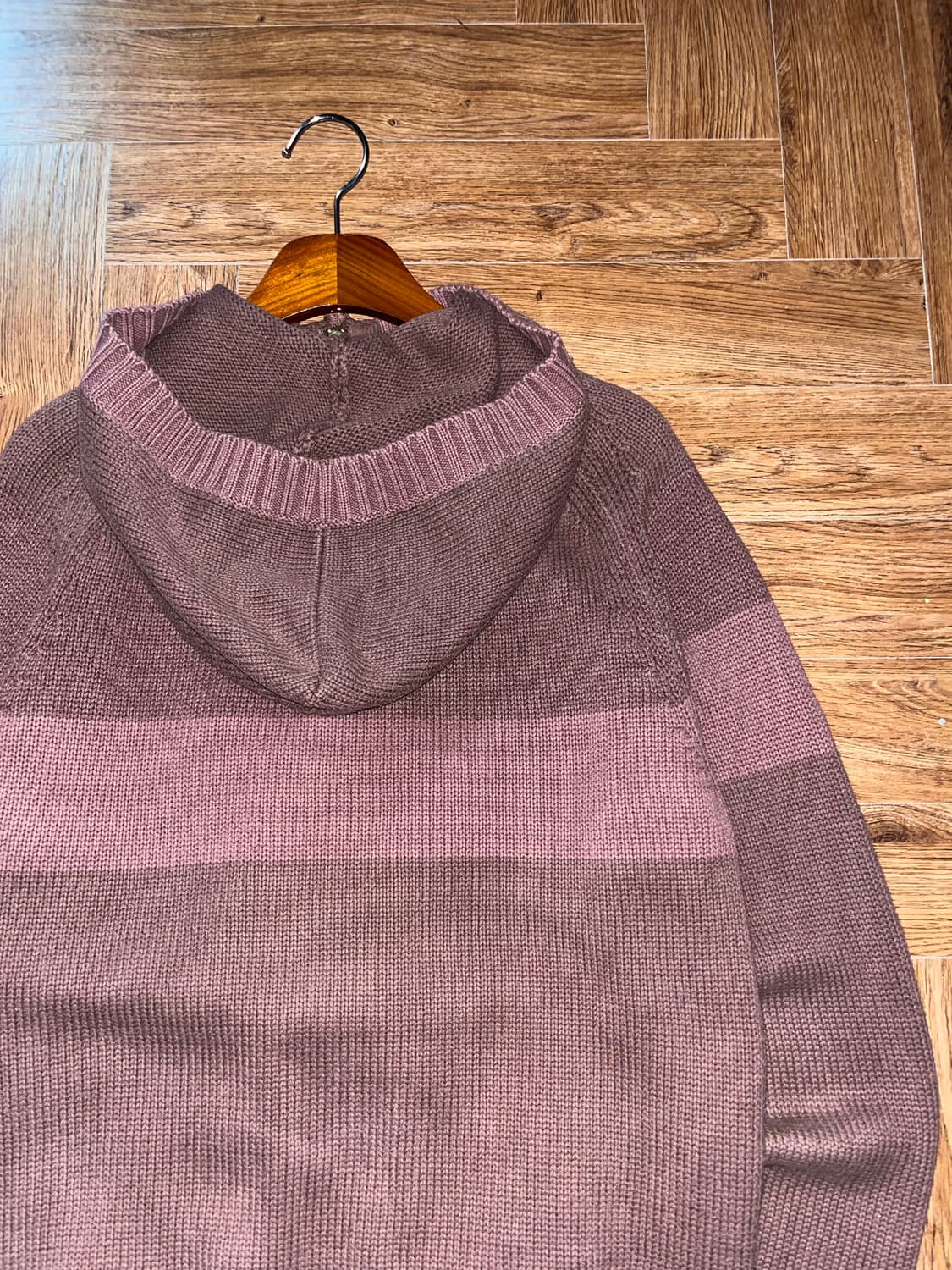 푸마 스트라이프 니트 후드집업 상품이미지8