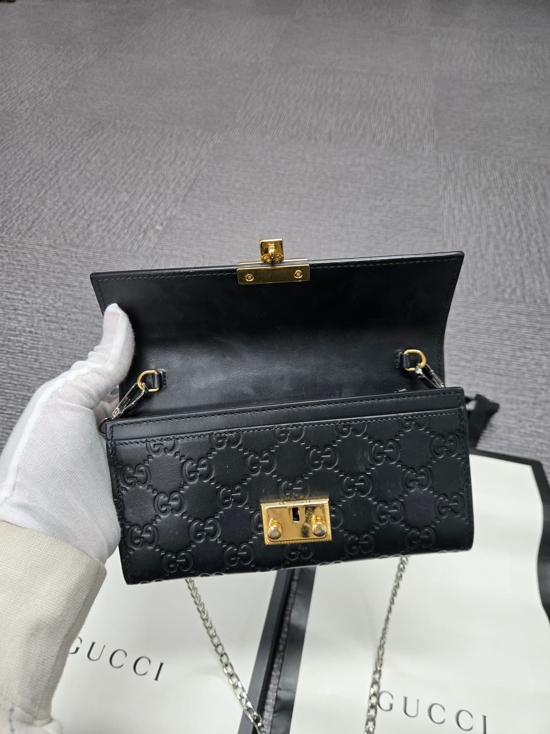 [특가][정품] 구찌 시마 패들락 미니 체인백 상품이미지5