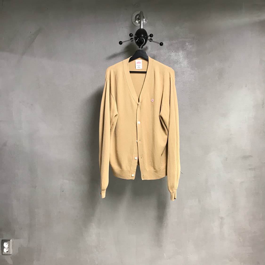 단톤 베이지 가디건 44 상품이미지1