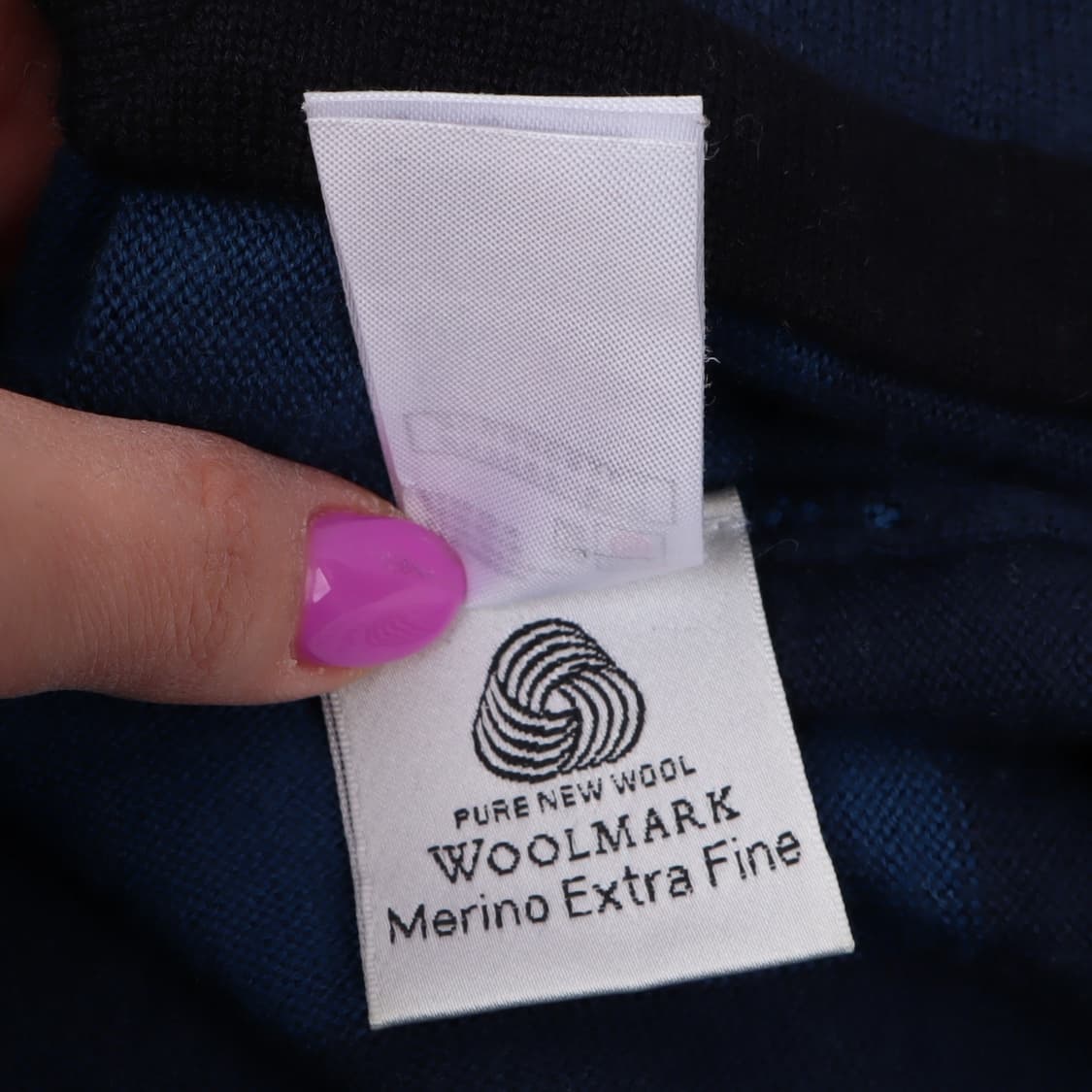 라코스테 울 블루 톤 가디건 상품이미지10