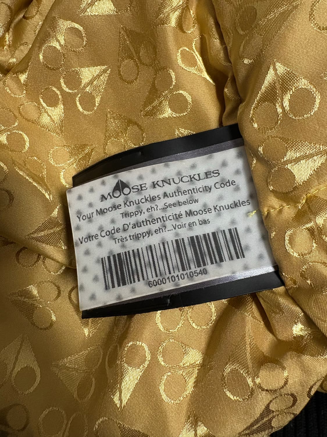 무스너클 금장 패딩 XL 상품이미지8