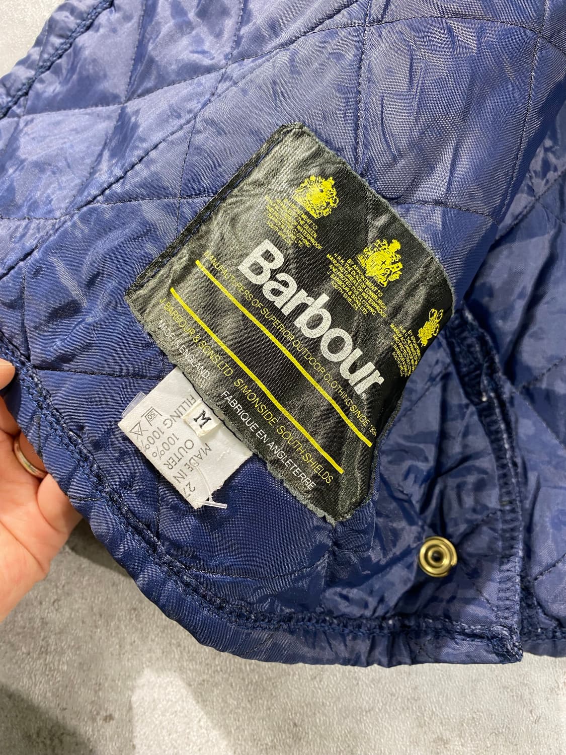[M] Barbour 바버 헤리티지 리데스데일 퀼팅 자켓 상품이미지7
