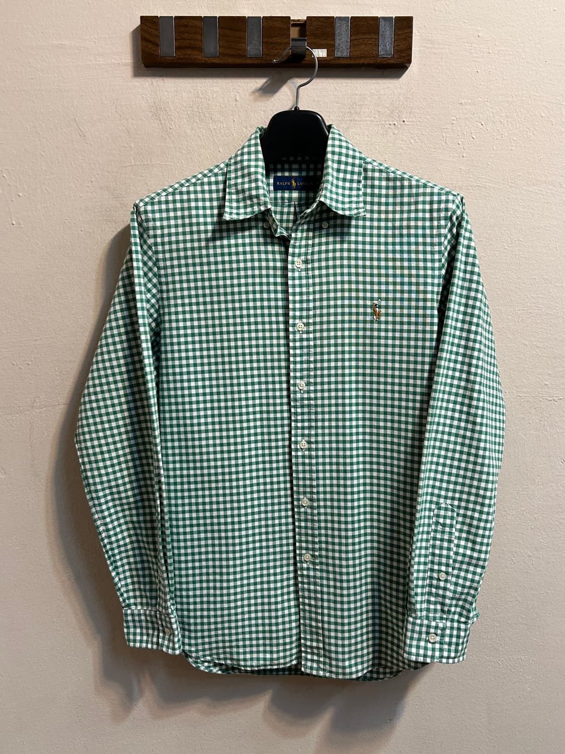 폴로 랄프로렌 깅엄 체크 셔츠 상품이미지1