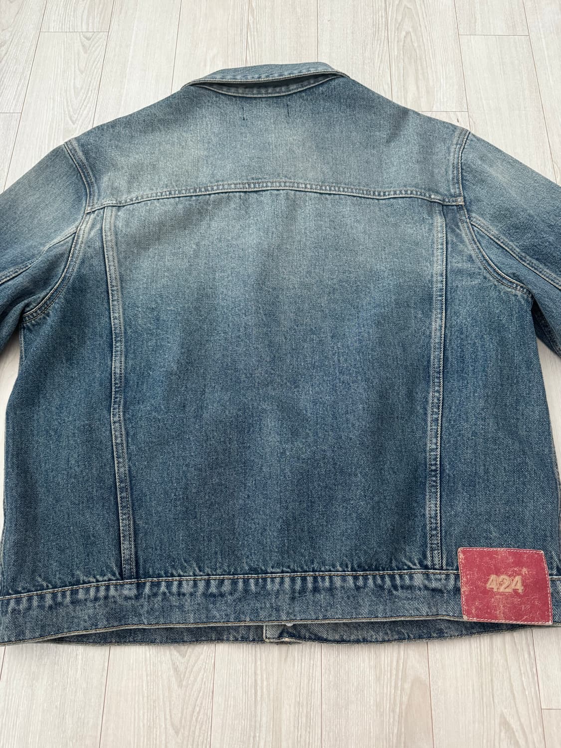 424 데님 자켓 인디고 50 상품이미지5