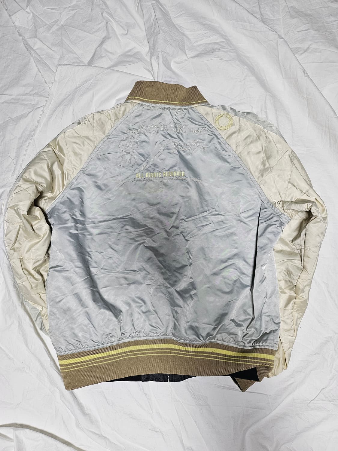 디젤 리버시블 자수 바시티 자켓 스카잔 상품이미지5