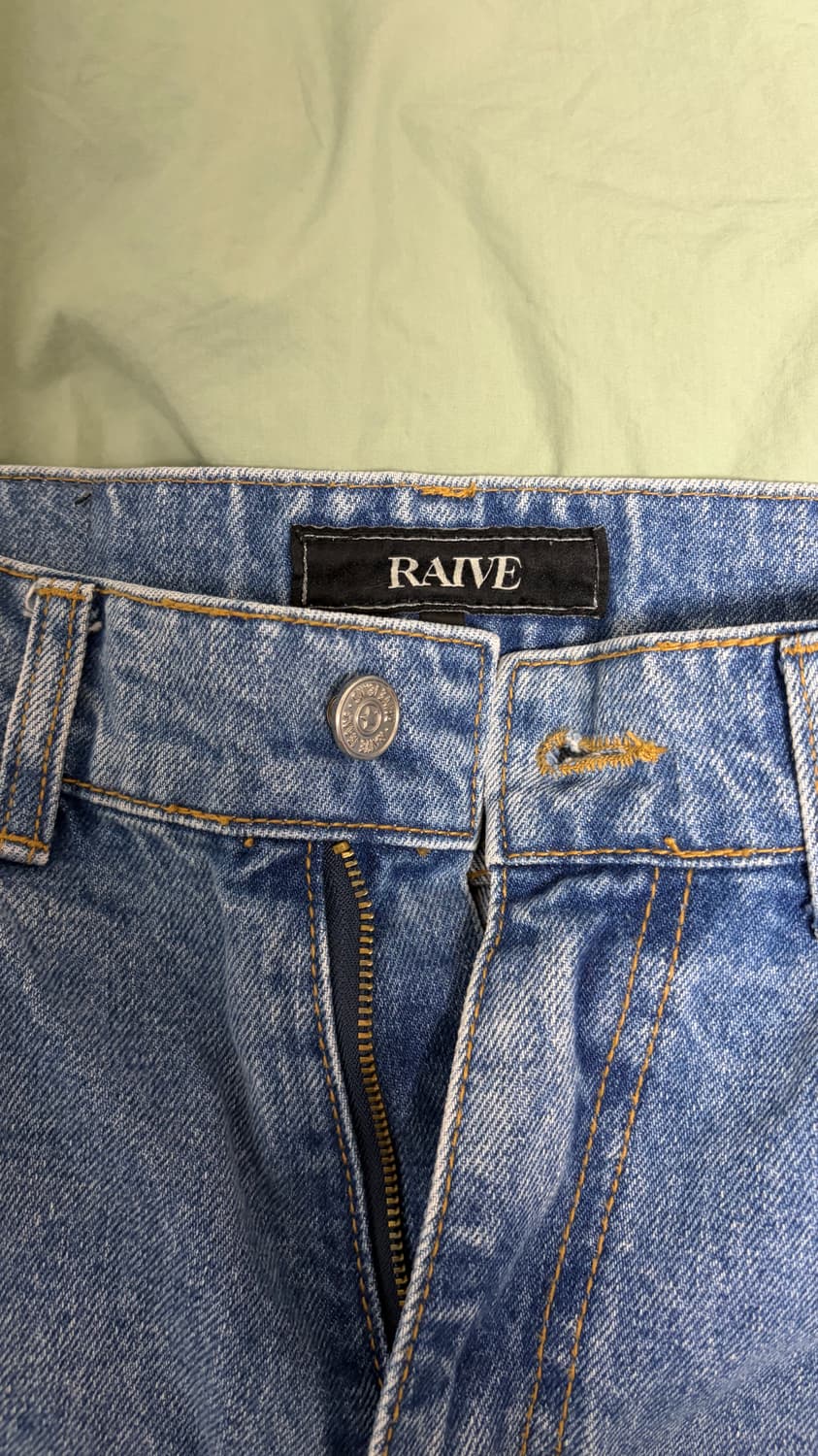 Raive High Waist Semi Boot-cut Jeans (2) 상품이미지9