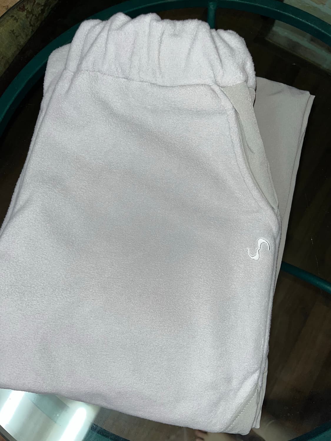 OJOS 오호스 엠보플리스팬츠 그레이 상품이미지3