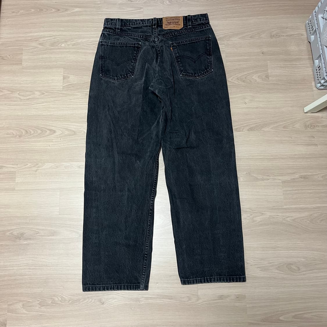 [33X34] 90s 빈티지 리바이스 565 블랙 made in usa 상품이미지2