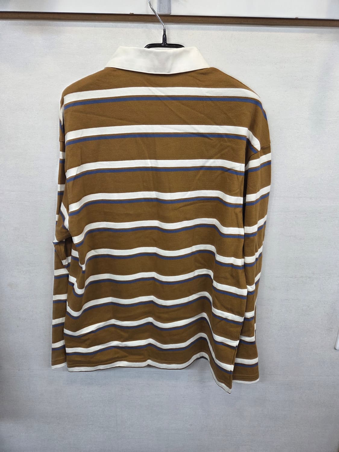 후아유 스트라이프 카라긴팔 m 상품이미지2