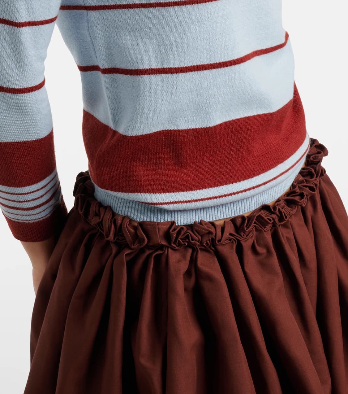 [8,10,12]슈슈통 25fw 스트라이프 폴로 니트 상품이미지6