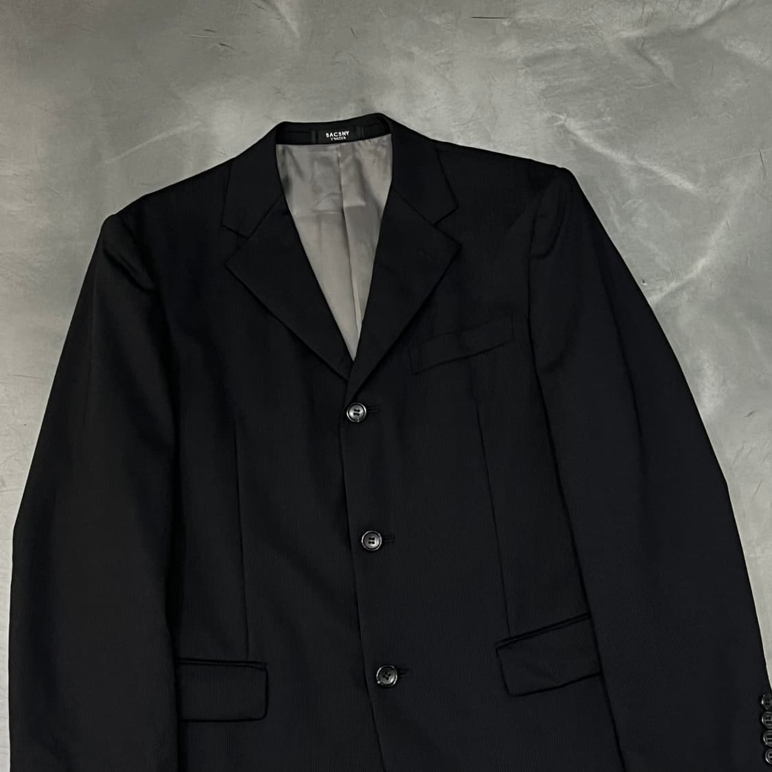  요지야마모토 스트라이프 울 블레이저 y16170 상품이미지3