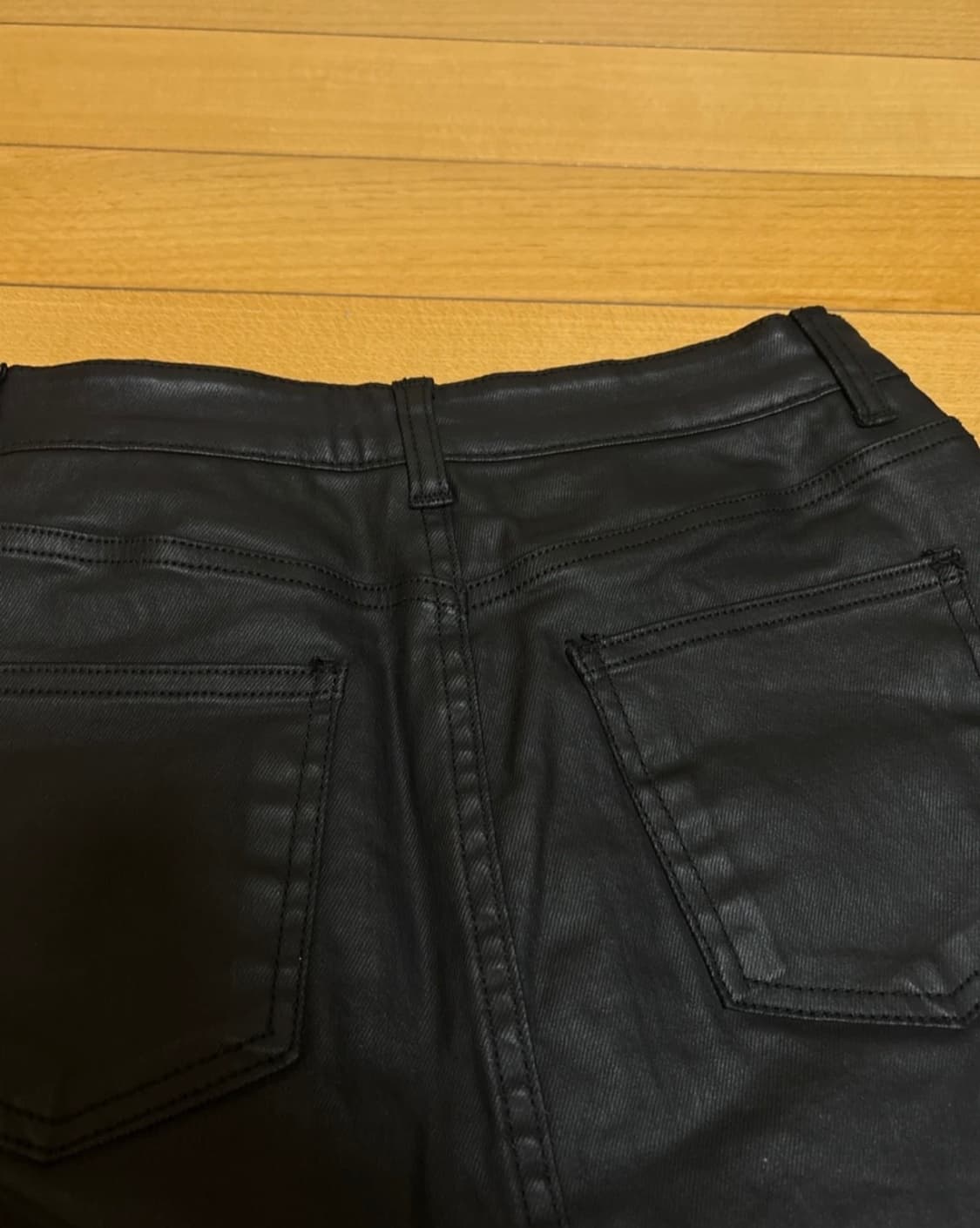 레더 가죽 치마 M (안에 바지) 상품이미지4