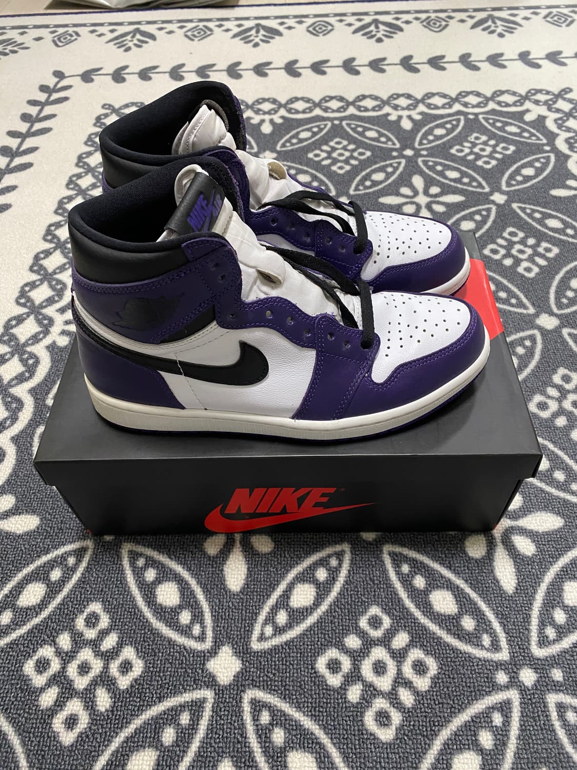 (255)조던1하이 코트퍼플 상품이미지4