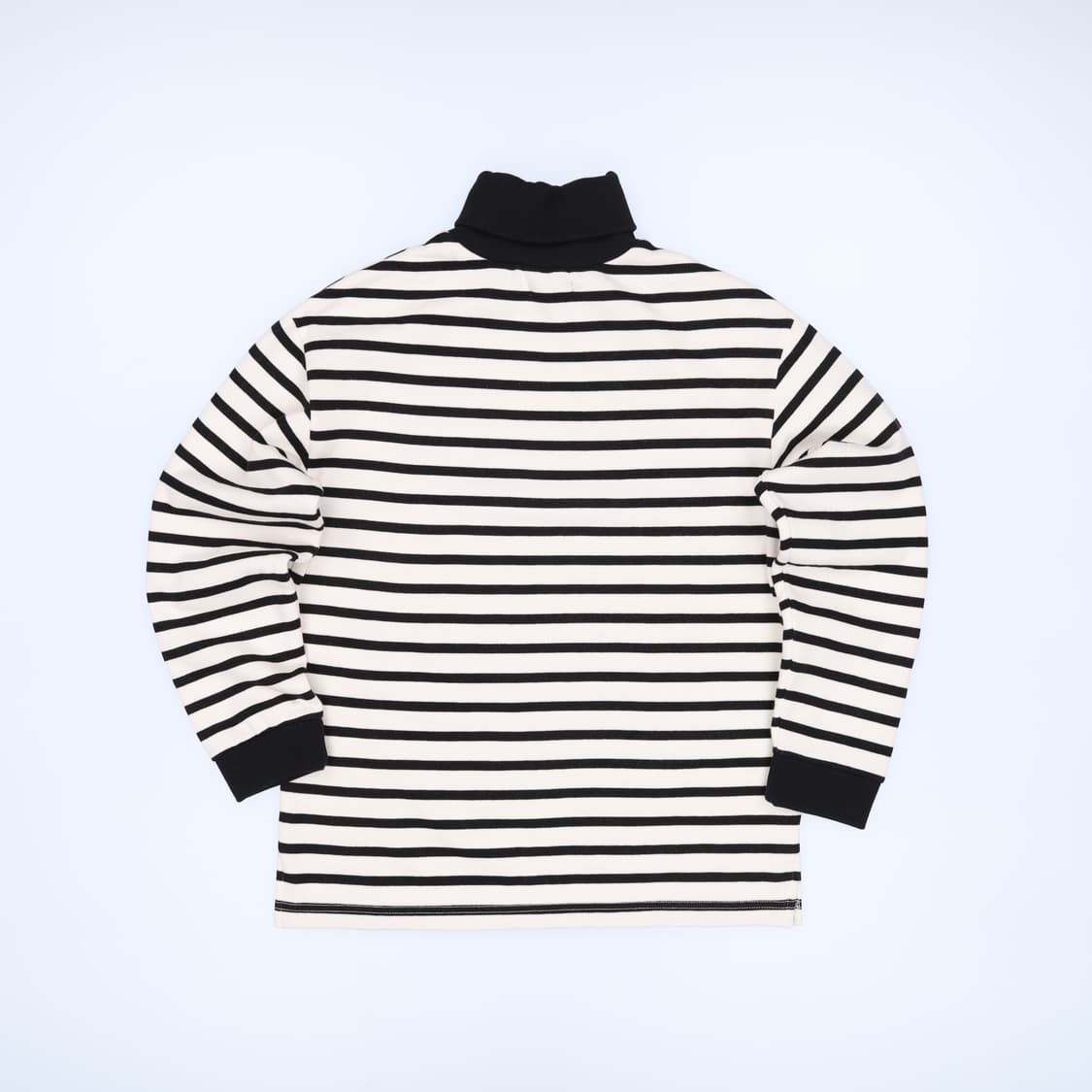 M 새상품 스파오 스트라이프 터틀넥 맨투맨 4230 상품이미지2