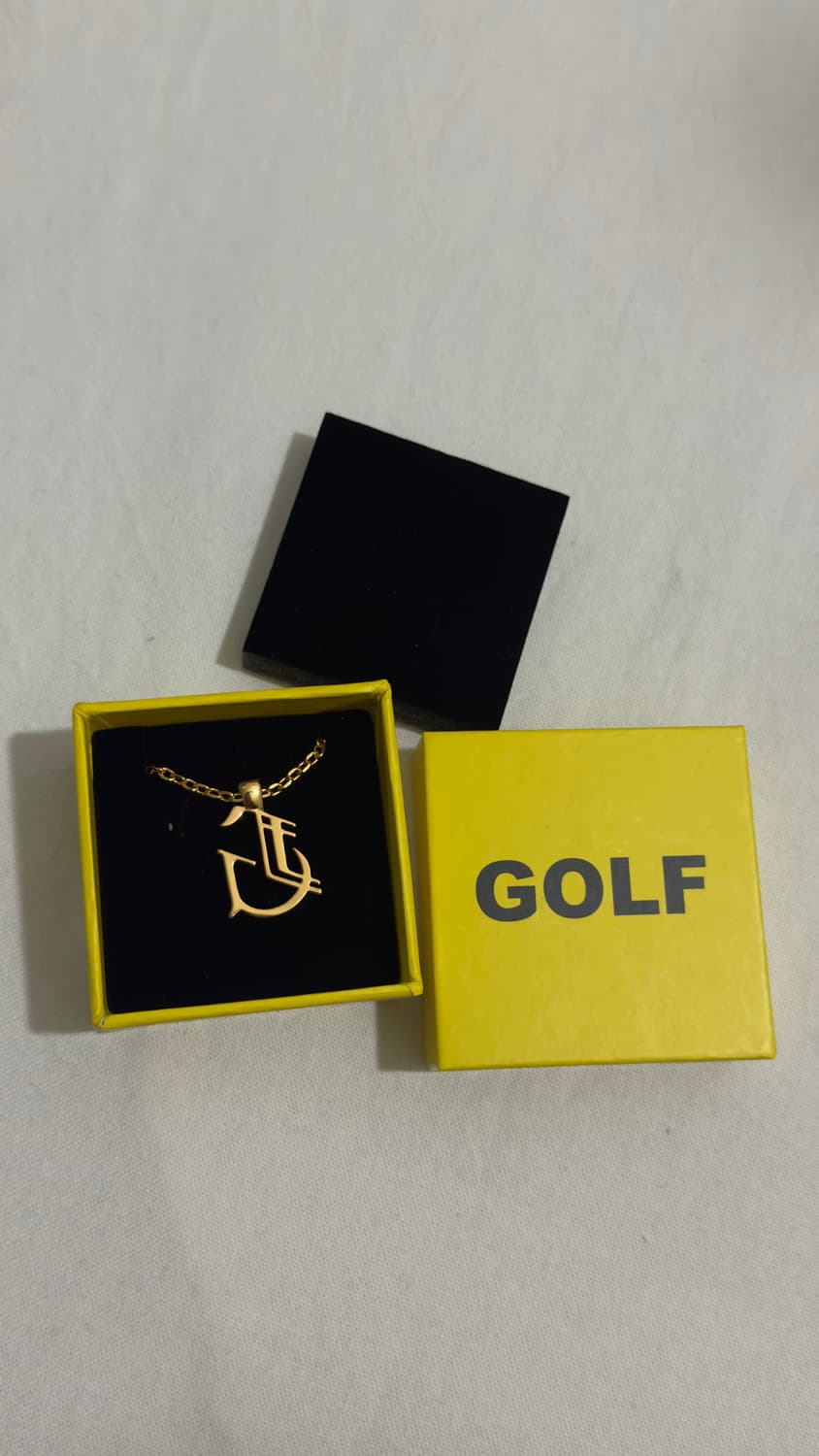 골프왕 Golf Wang OG Logo Necklace 상품이미지1