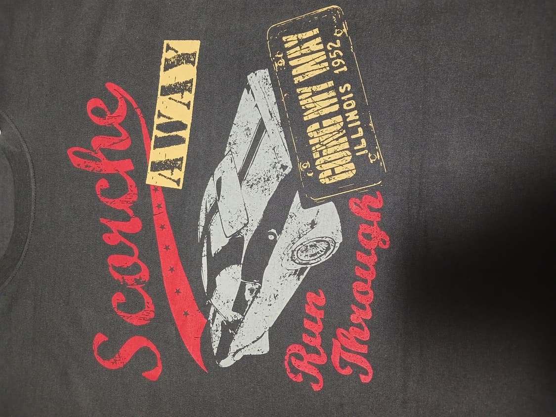 Mind game's 빈티지 카 로고 반팔티셔츠  상품이미지2