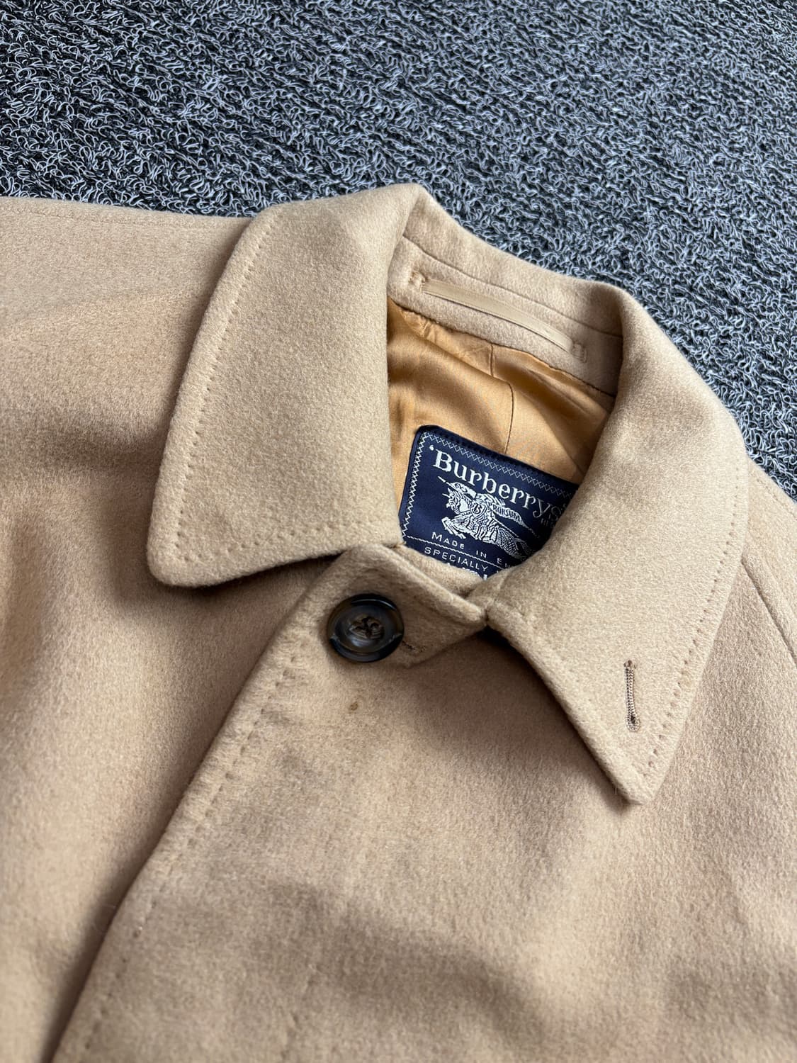 버버리 울 캐시미어 발마칸 코트 2991 상품이미지3