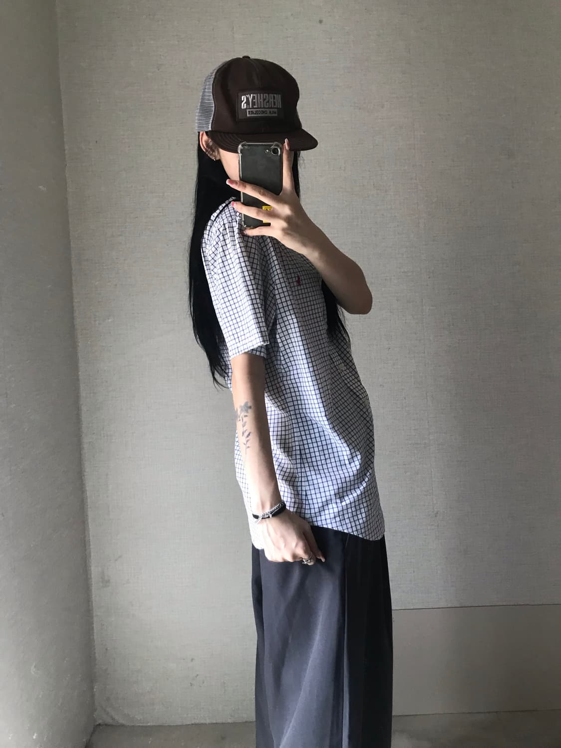 폴로 반팔체크셔츠 상품이미지4