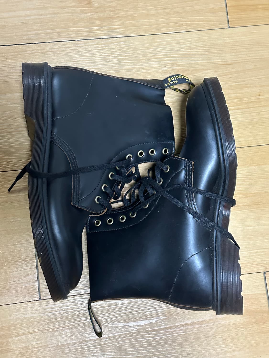 닥터마틴 1460 파스칼 부츠 올 블랙 275-280/43 워커 상품이미지5