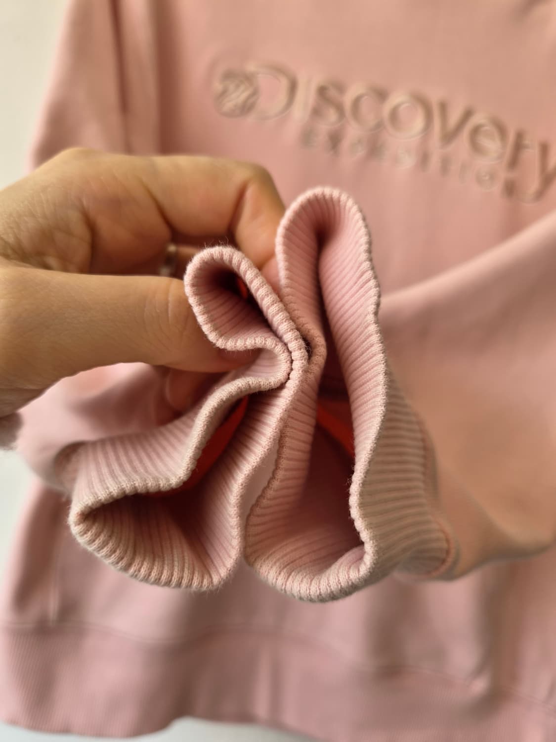 디스커버리 키즈 연핑크후드티셔츠 160사이즈 상품이미지4