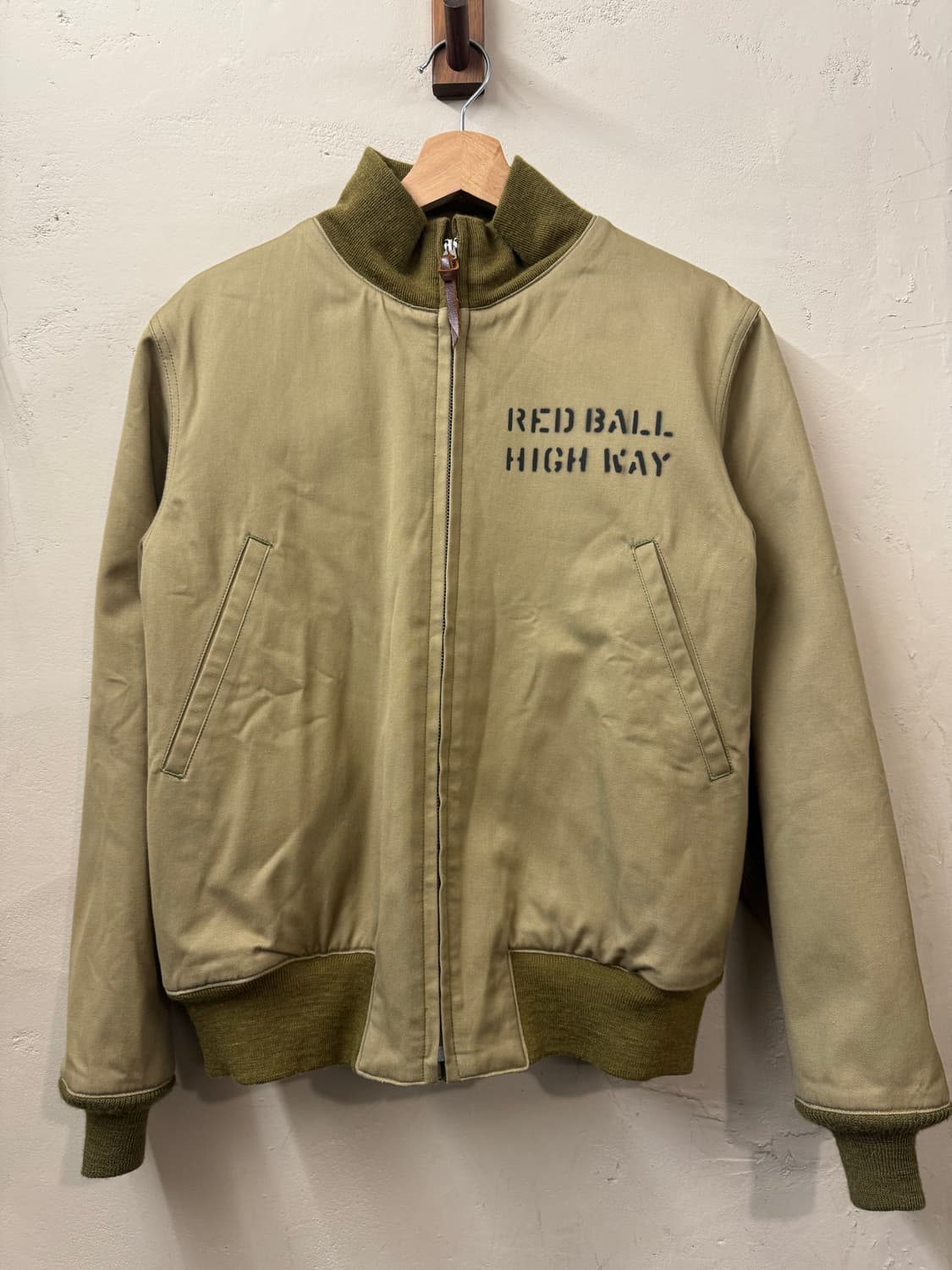 리얼 맥코이 탱커 자켓 레드볼 하이웨이 L 상품이미지4