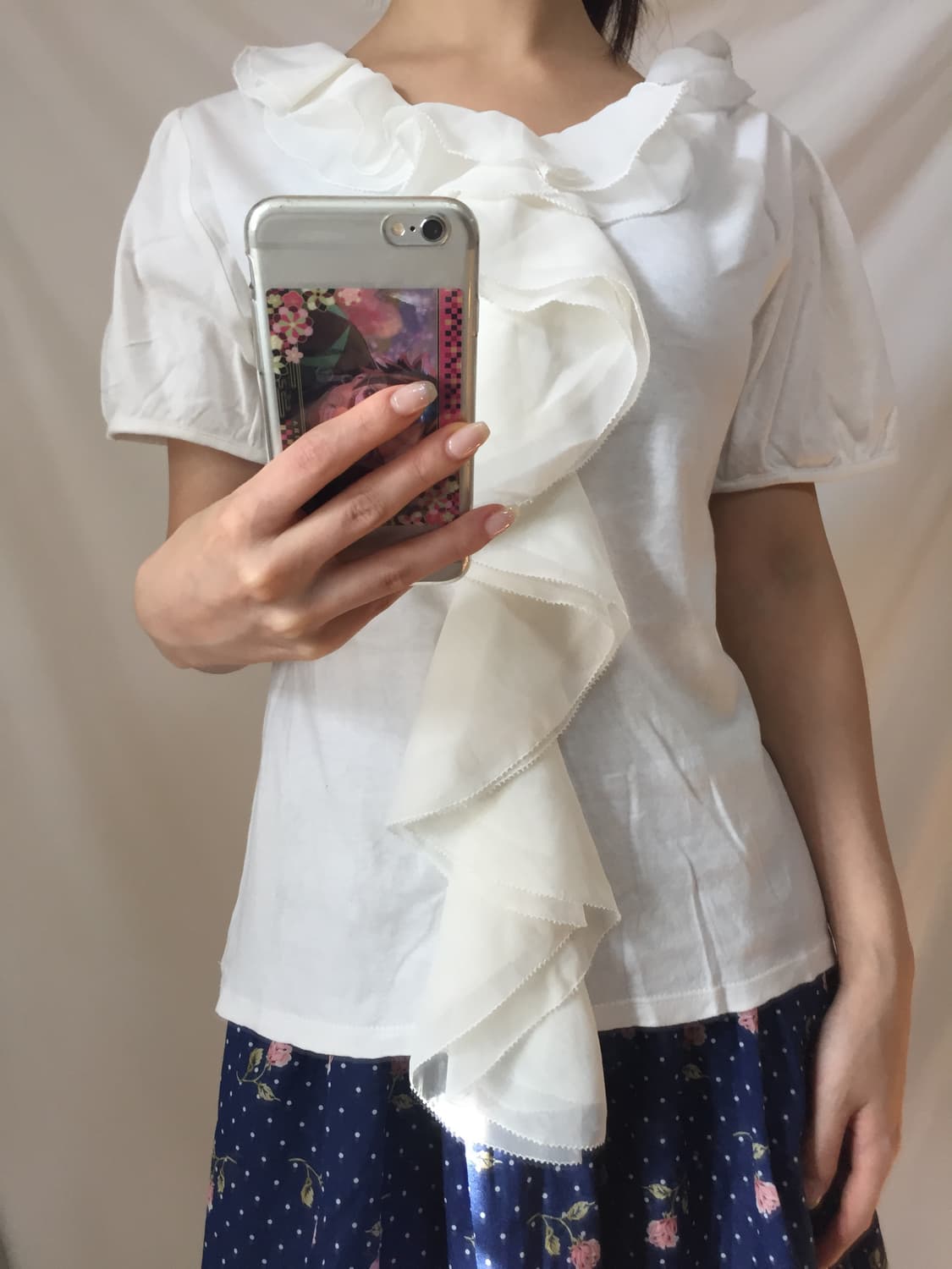 프릴 코튼 탑 상품이미지9