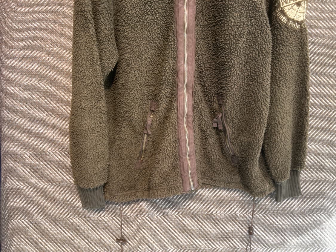 나파피리 해체주의 플리스자켓 상품이미지3