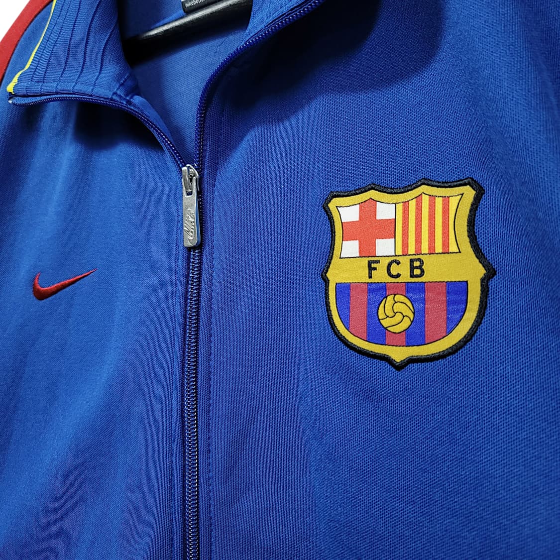 [XL] 나이키 블루&레드라인 11~12 FC바르셀로나 N98 트랙 자켓 상품이미지4