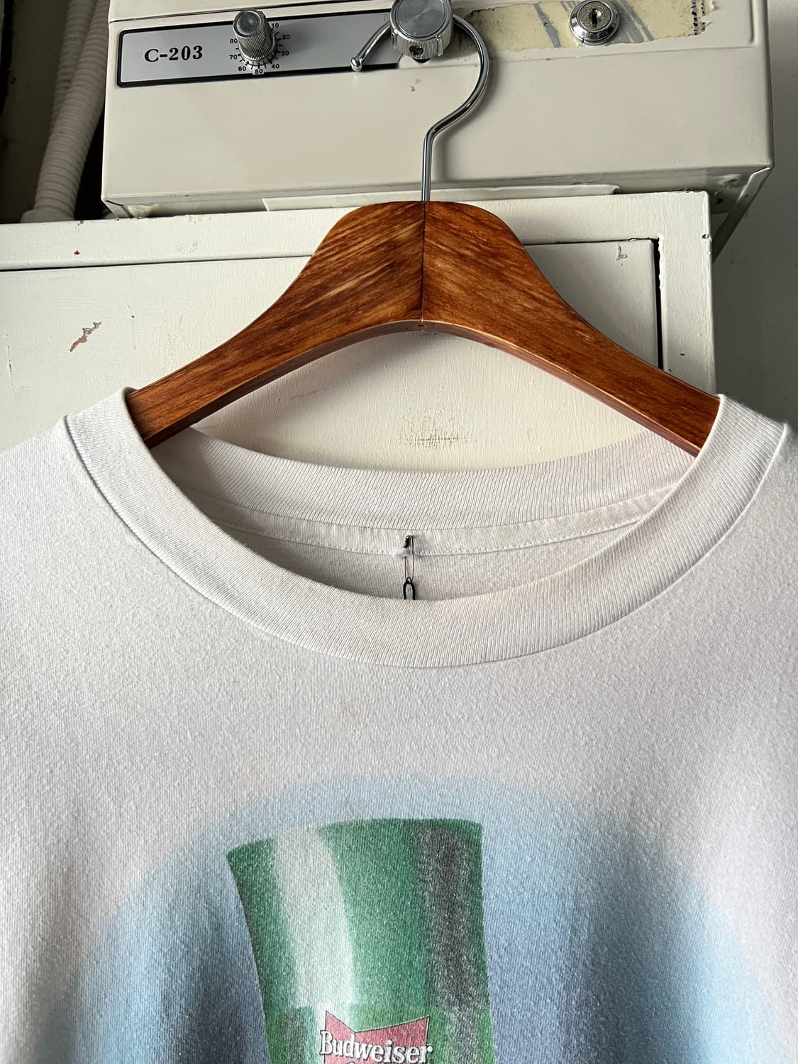 [2XL]1996 버드와이저 슈퍼볼 프로그 롱슬리브 티셔츠 상품이미지2