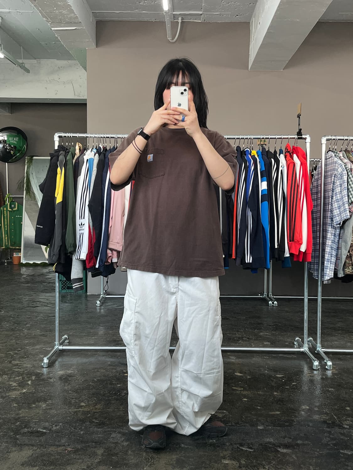 칼하트 포켓 반팔 티셔츠 상품이미지2