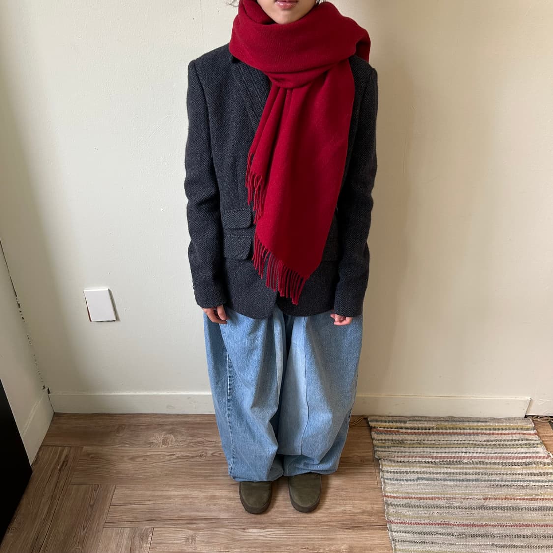 90s 디올 머플러 상품이미지1