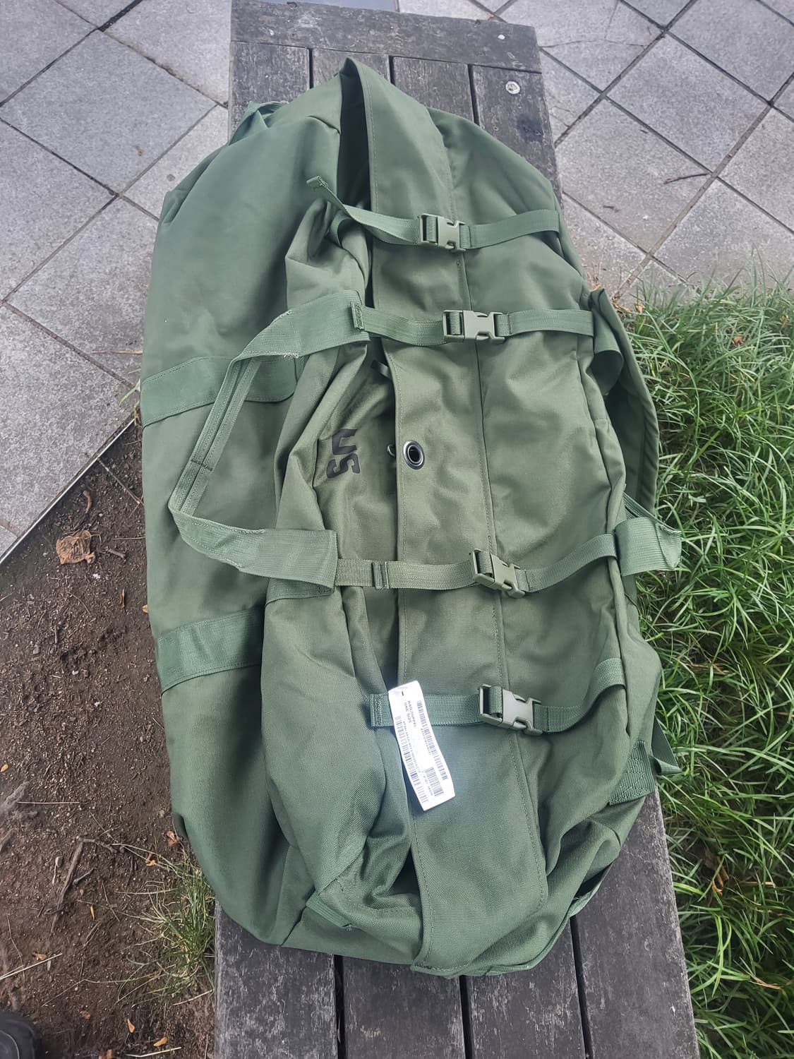 미군정품 신형더블백 미사용신품 상품이미지1