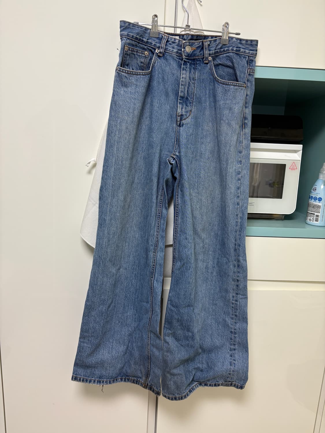 Youth wide flared denim 와이드 플레어 데님 M 상품이미지3
