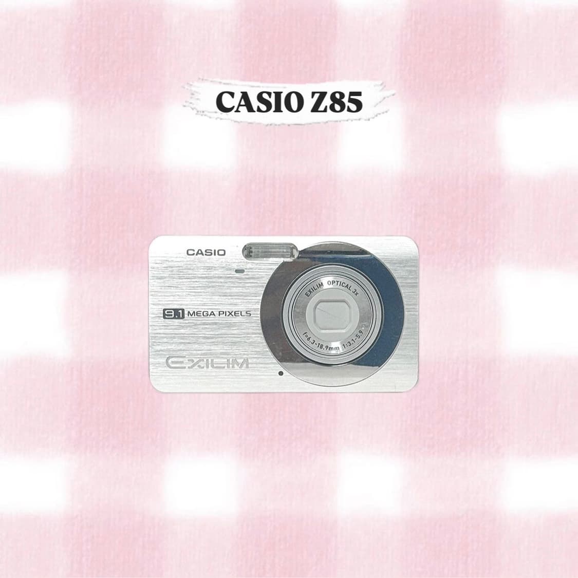 카시오 엑슬림 Z85 실버 빈티지디카 상품이미지1