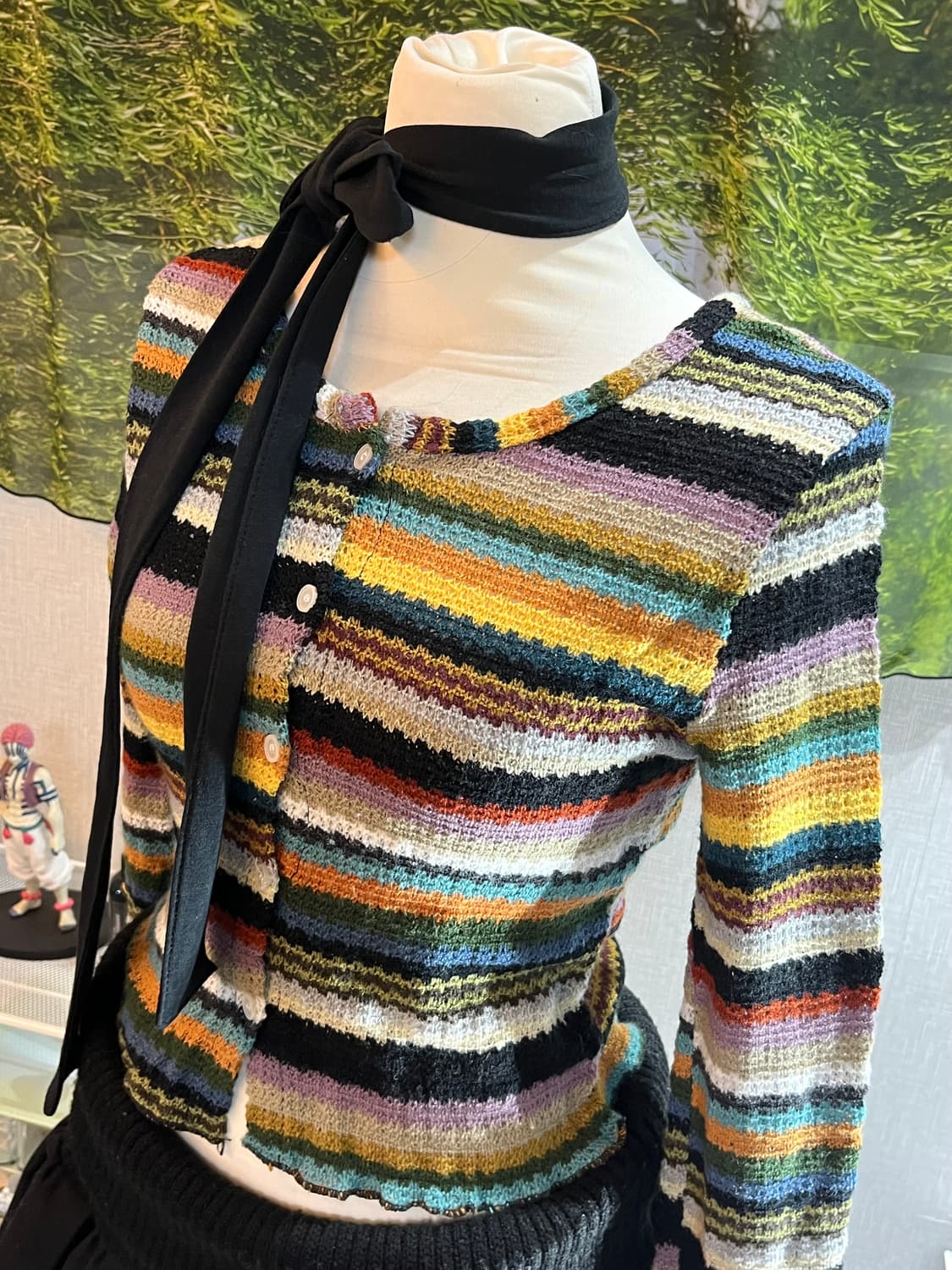 빈티지 컬러 크롭가디건 상품이미지10