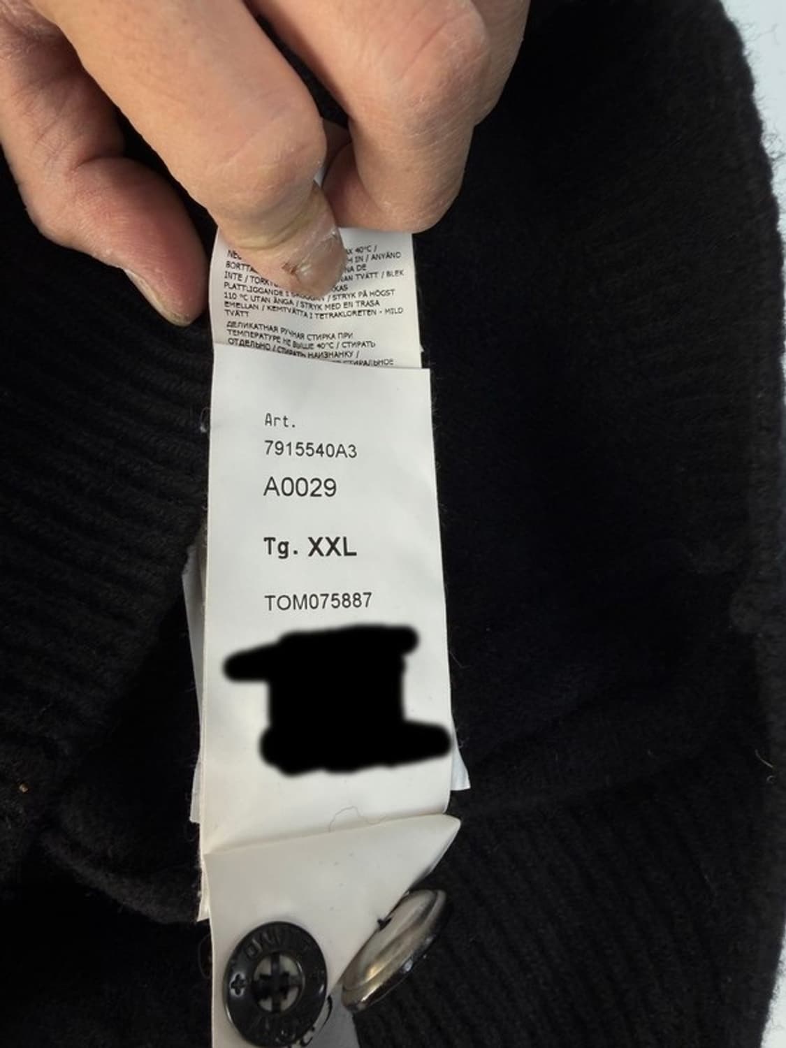 스톤아일랜드 22FW 반집업 울니트 상품이미지10