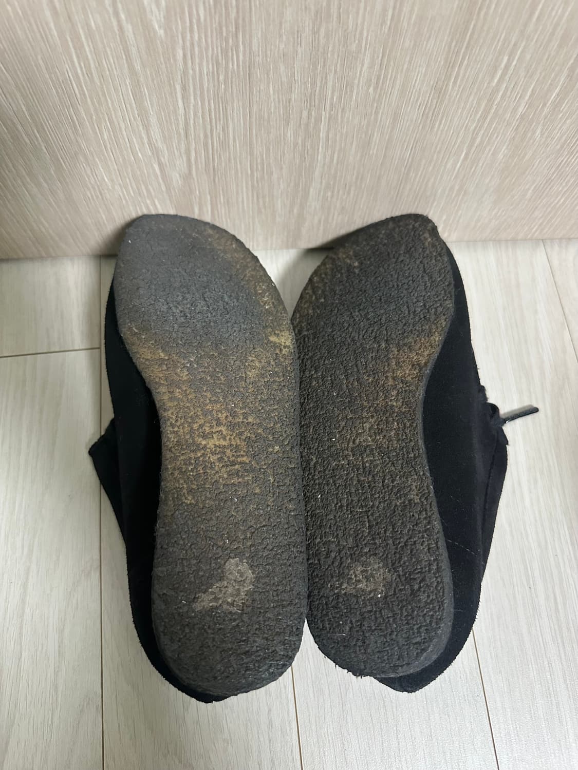 230) 클락스 왈라비 블랙 스웨이드 상품이미지6