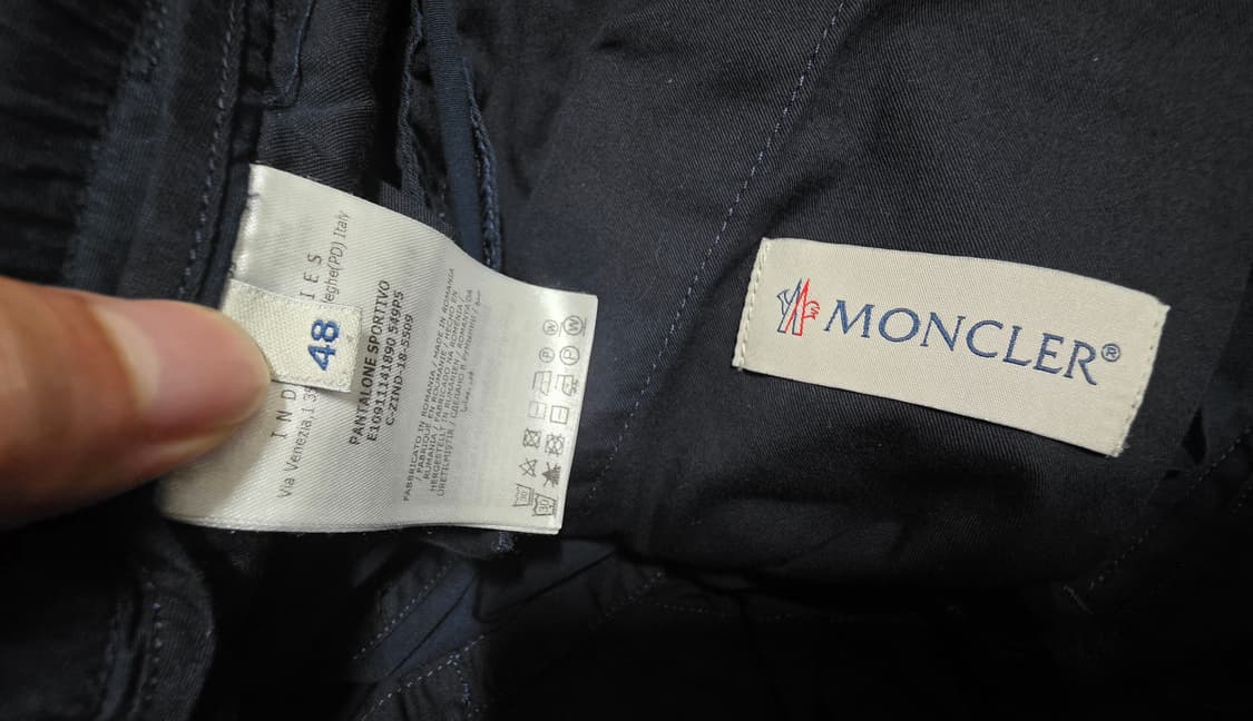 몽클레어 스트링 밴딩 팬츠 상품이미지5