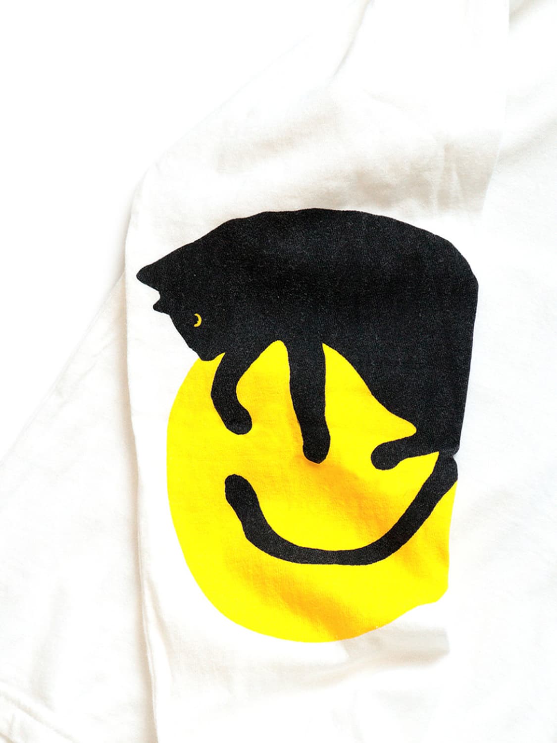 캐피탈 20-T 크루론 티셔츠 캐피탈 패치 화이트 상품이미지5