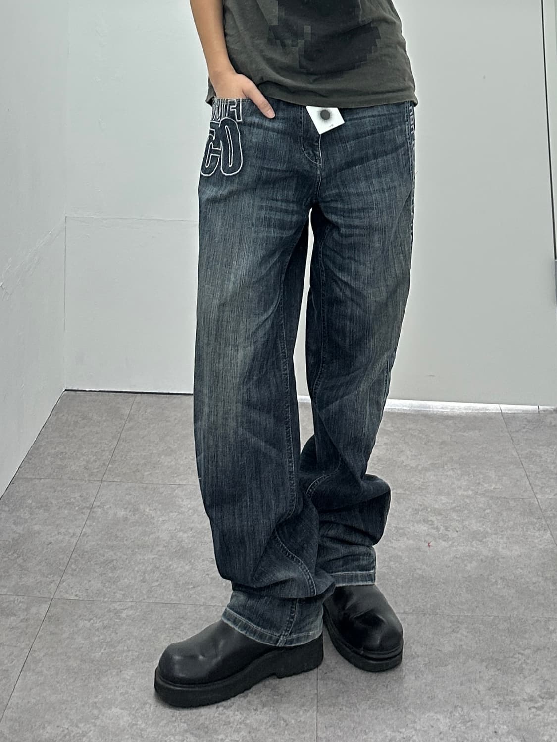 FUBU 90s denim pants 상품이미지2
