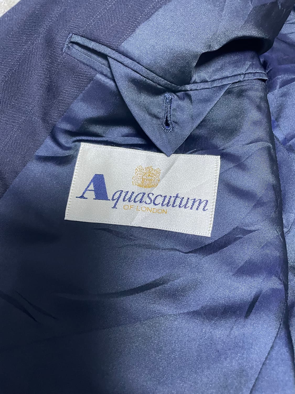 일본판 아쿠아스큐텀 블레이저 사이즈 105 상품이미지3