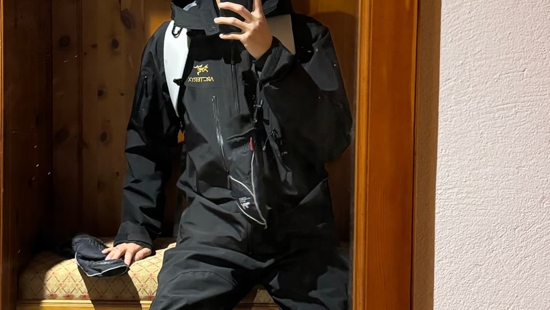 아크테릭스 알파sv 24k gold black L  상품이미지1