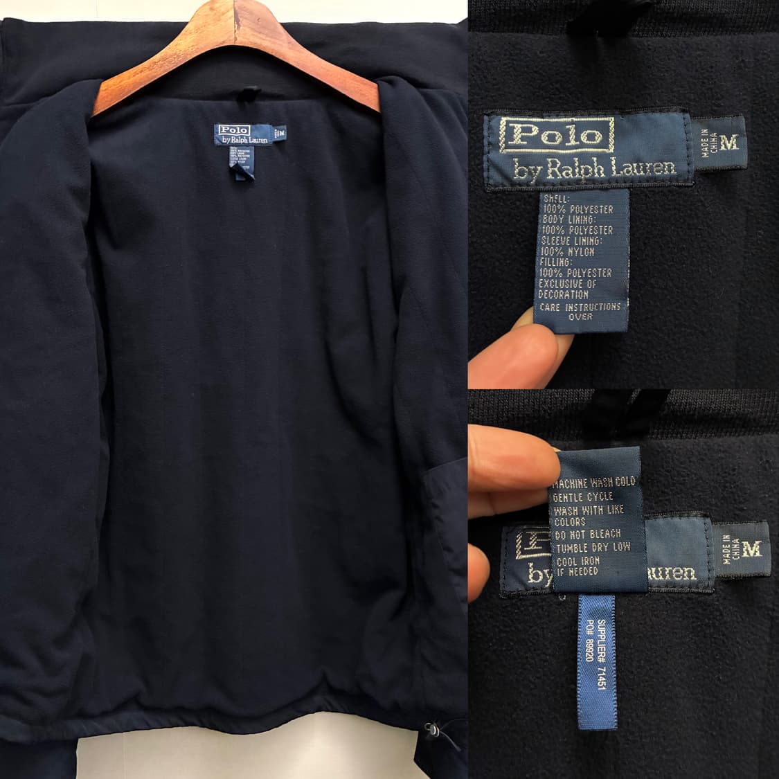 (M~L)POLO 폴로랄프로렌 기모 플리스 바람막이 자켓 점퍼 상품이미지10