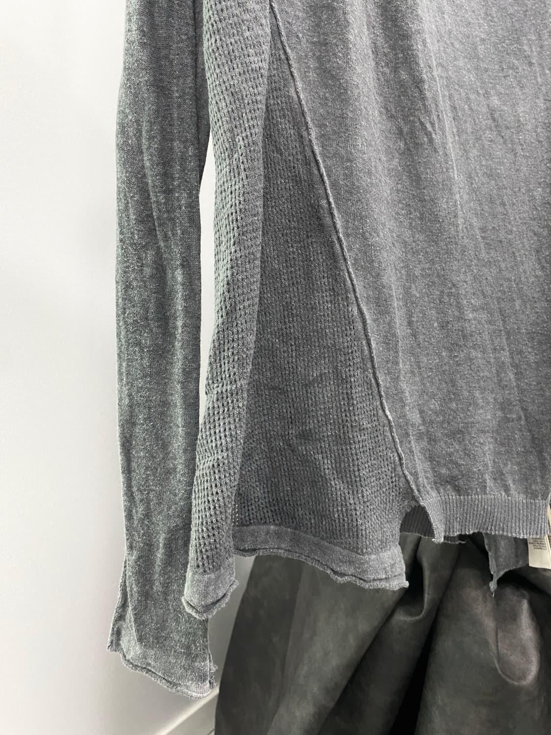 Diesel Asymmetric Layered cardigan 상품이미지6
