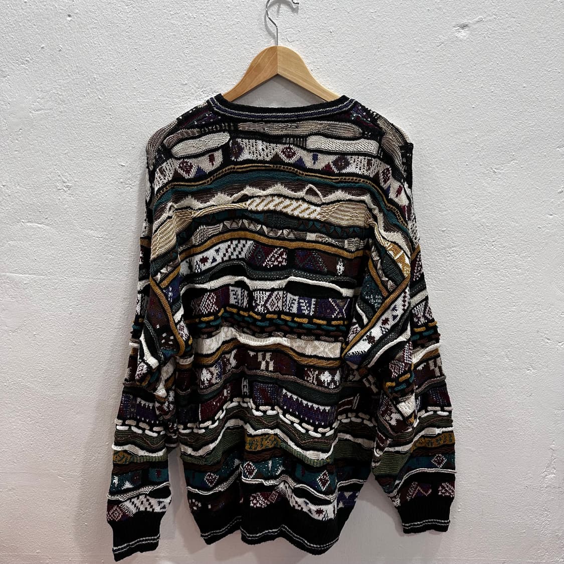 알베르토단티 빈티지 케이블 니트XL 상품이미지5